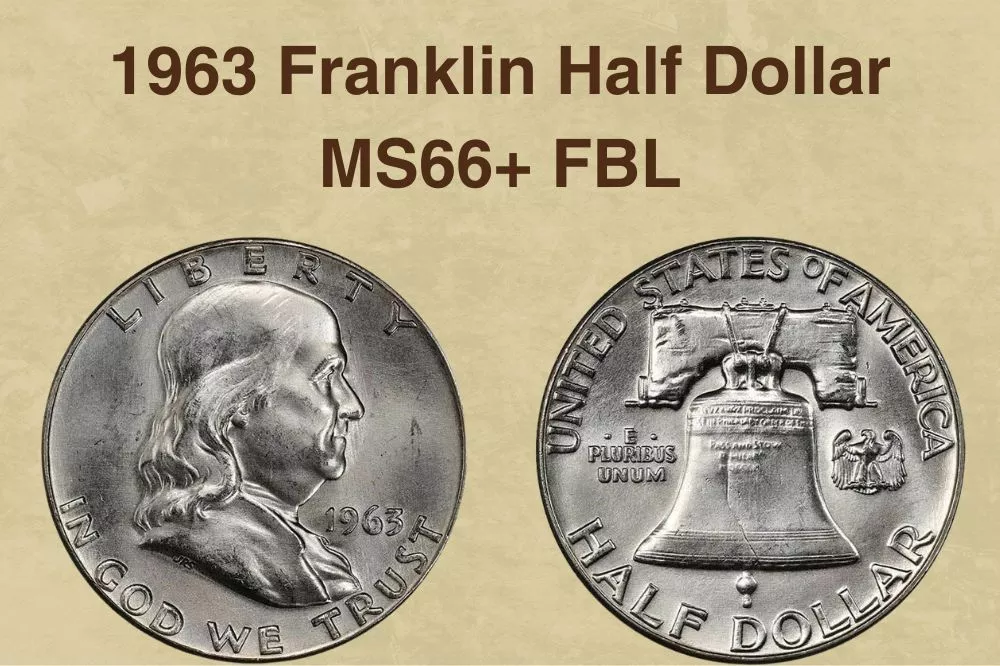 1963 Franklin Half Dollar MS66+ FBL