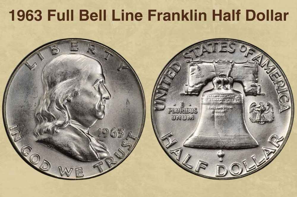 1963 Full Bell Line Franklin Half Dollar