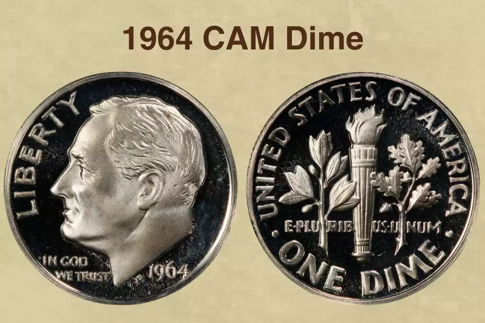 1964 CAM Dime Value