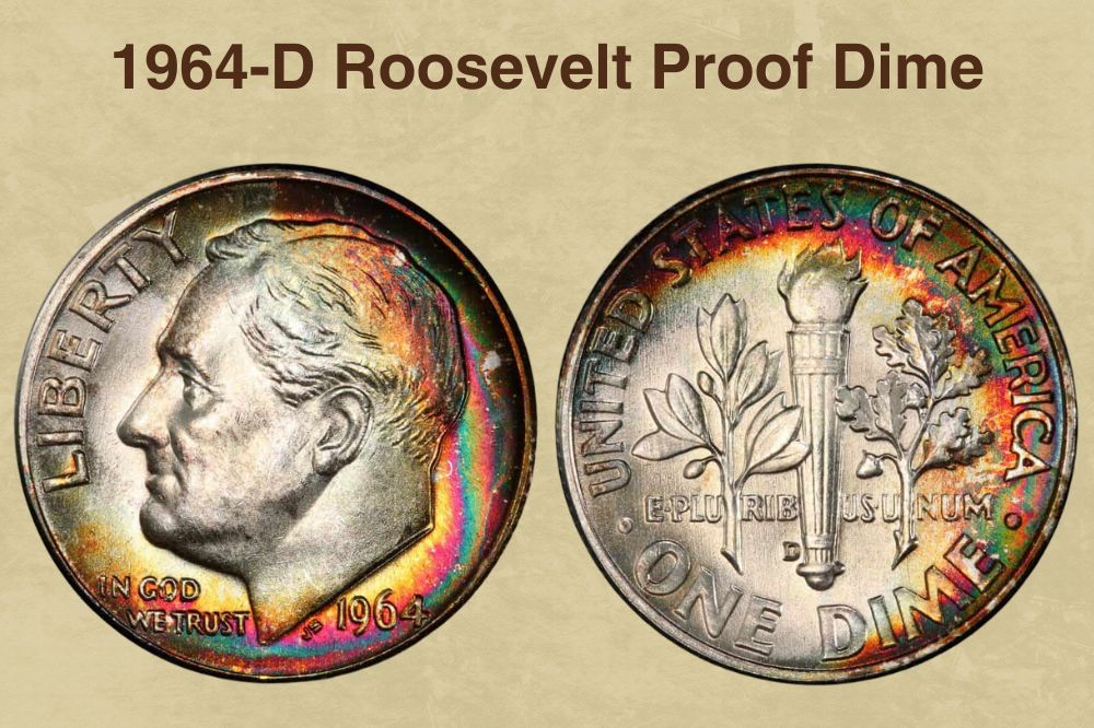 1964-D Roosevelt Proof Dime
