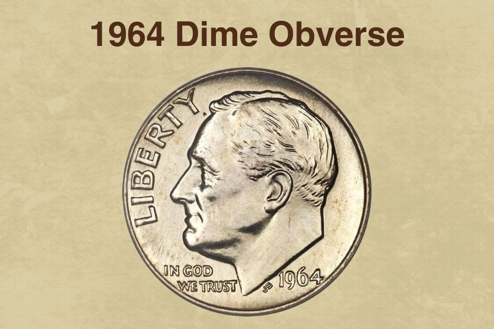 1964 Dime Obverse