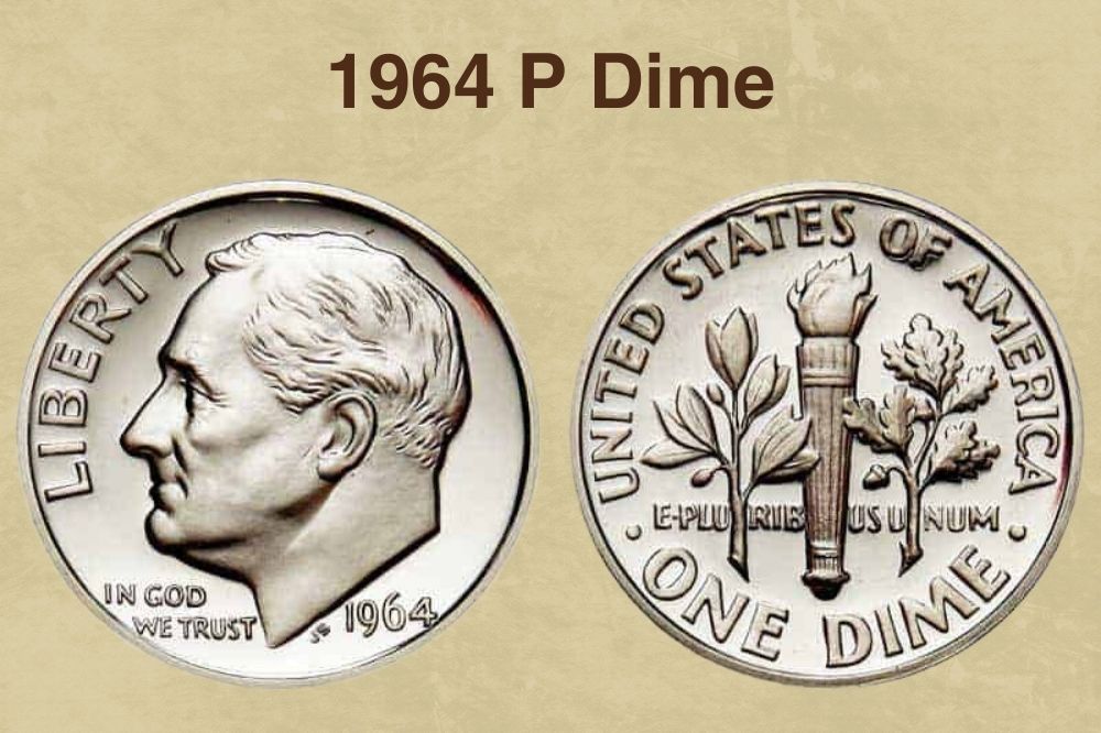 1964 P Dime