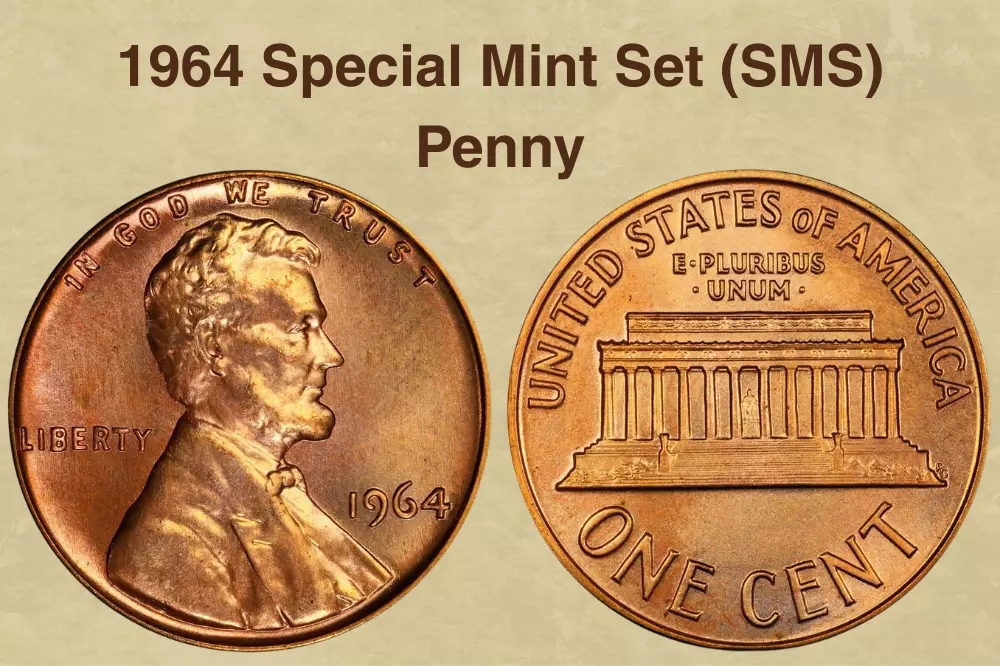 1964 Special Mint Set (SMS) Penny