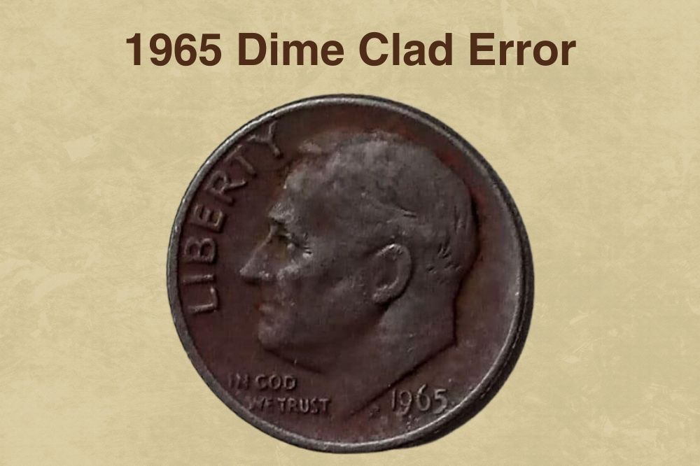 1965 Dime Clad Error