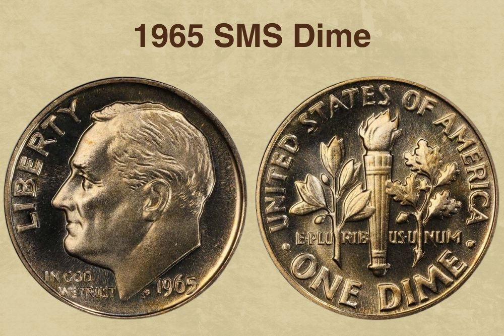 1965 SMS dime