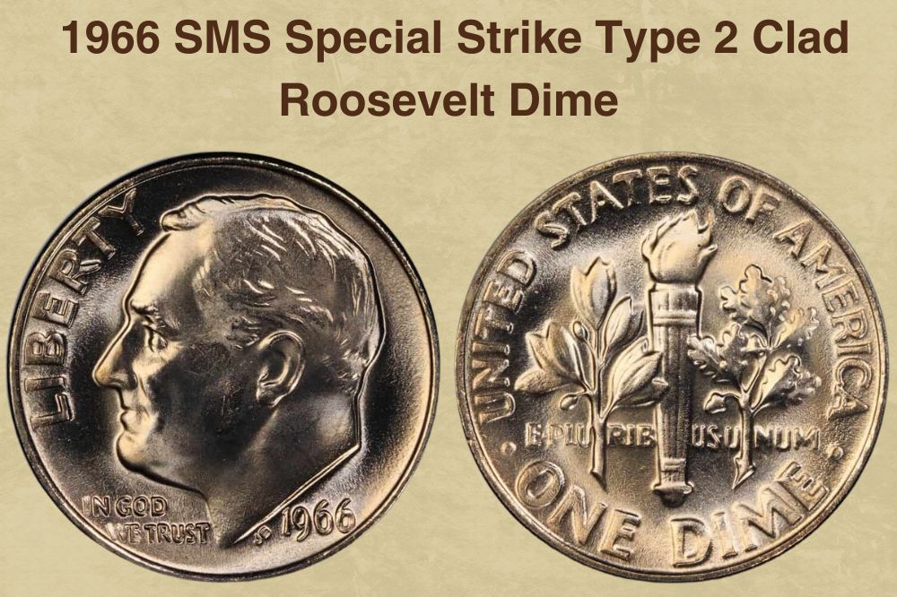 1966 SMS Special Strike Type 2 Clad Roosevelt Dime