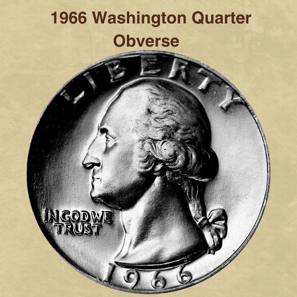 1966 Washington Quarter Obverse 