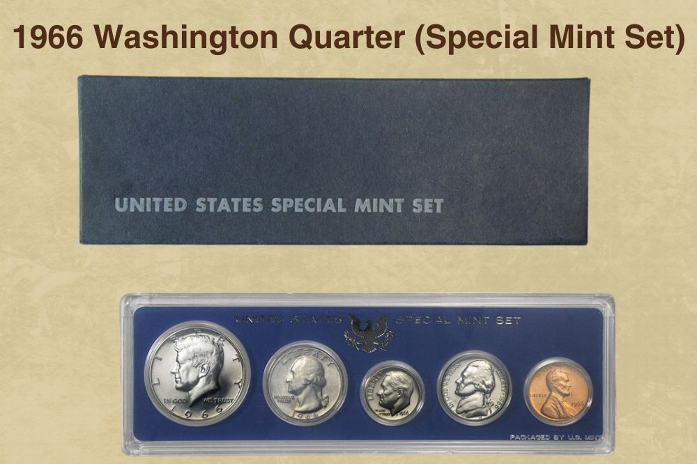 1966 Washington quarter Value (Special Mint Set)
