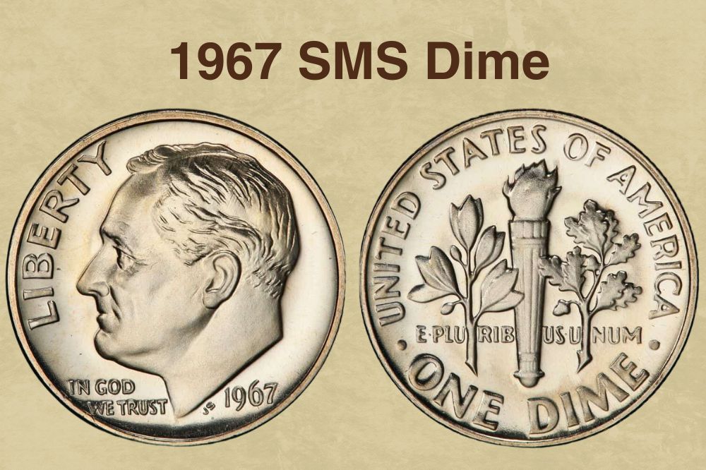 1967 SMS dime