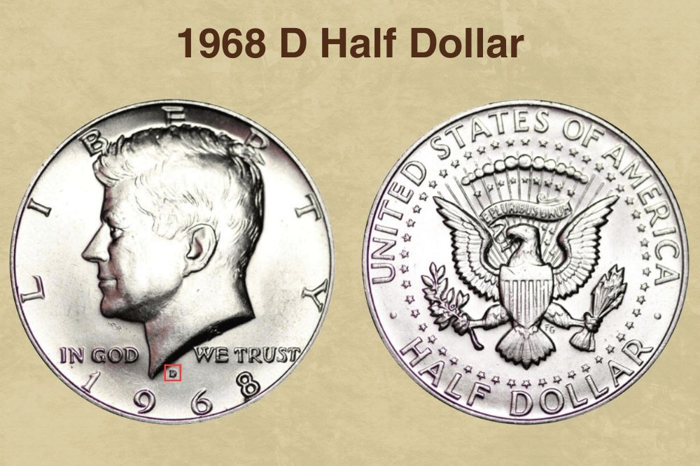 1968 D Half Dollar