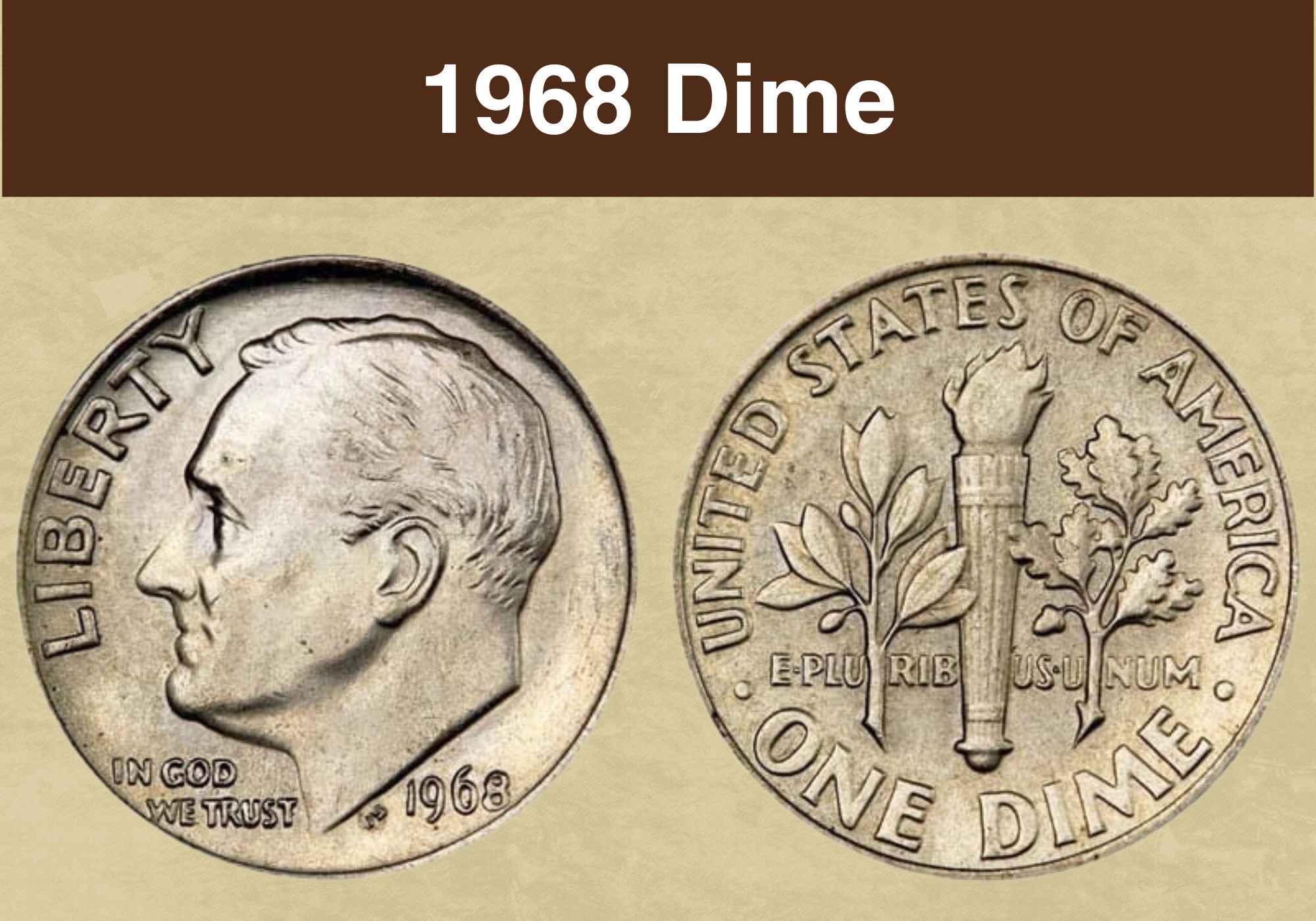 1968 Dime Value