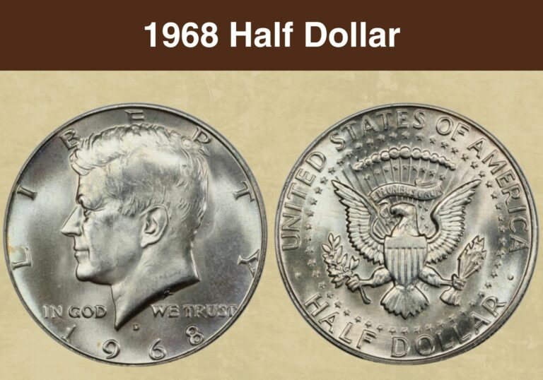 1968 Half Dollar Value (Price Chart, Error List, History & Varieties)