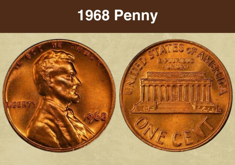 1968 Penny Value (Price Chart, Error List, History & Varieties)