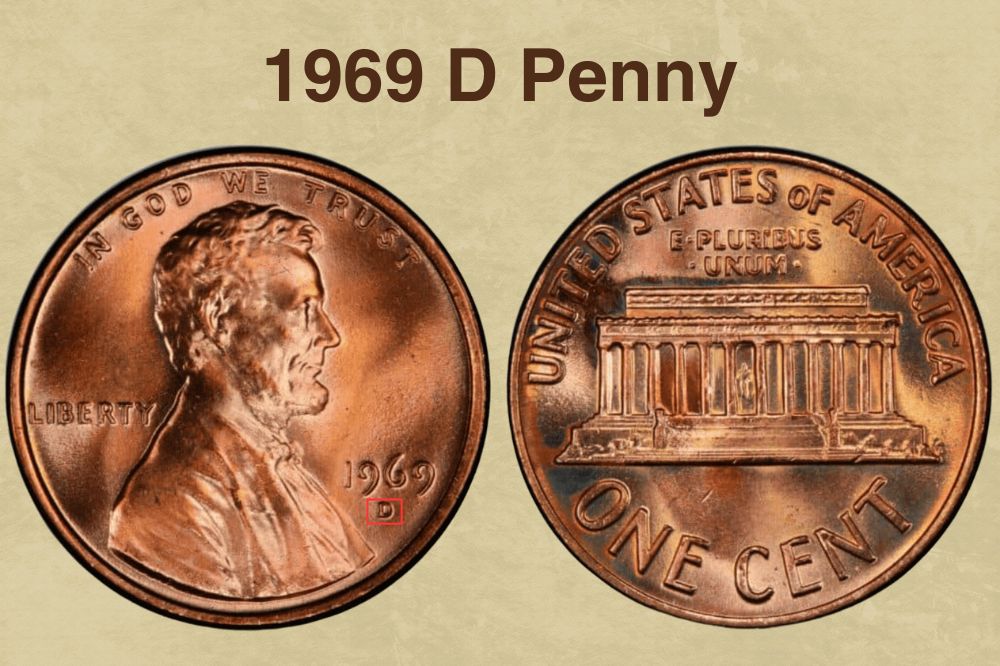 1969 D Penny