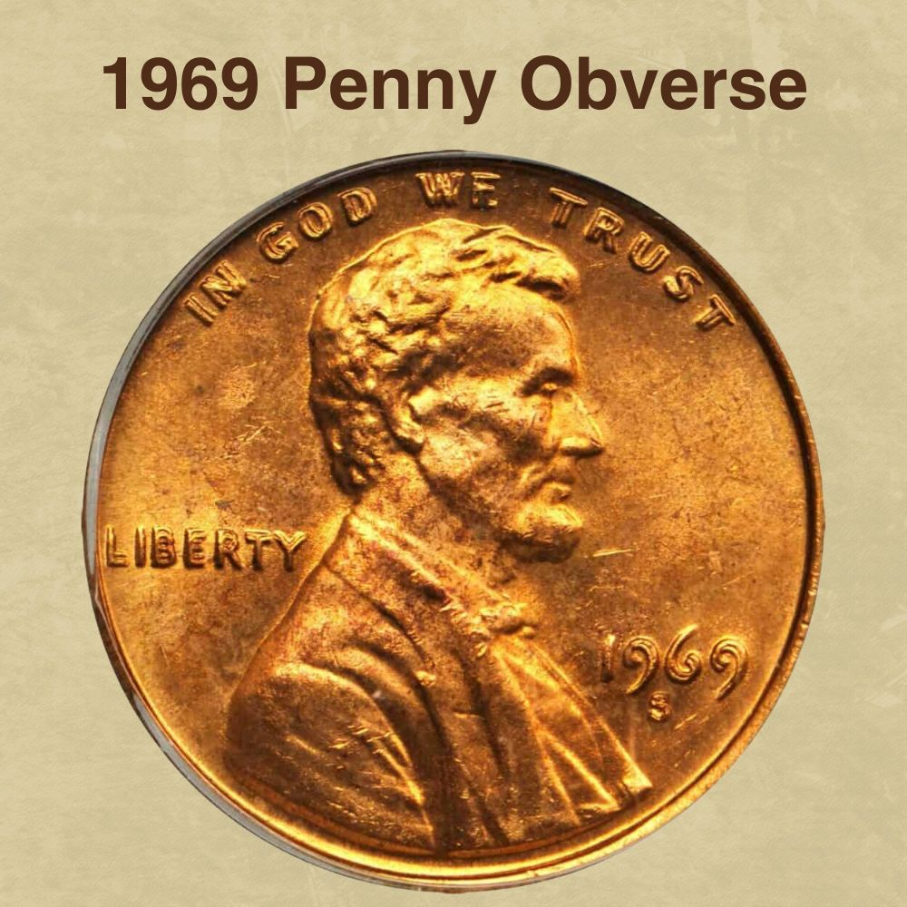 1969 Penny Obverse