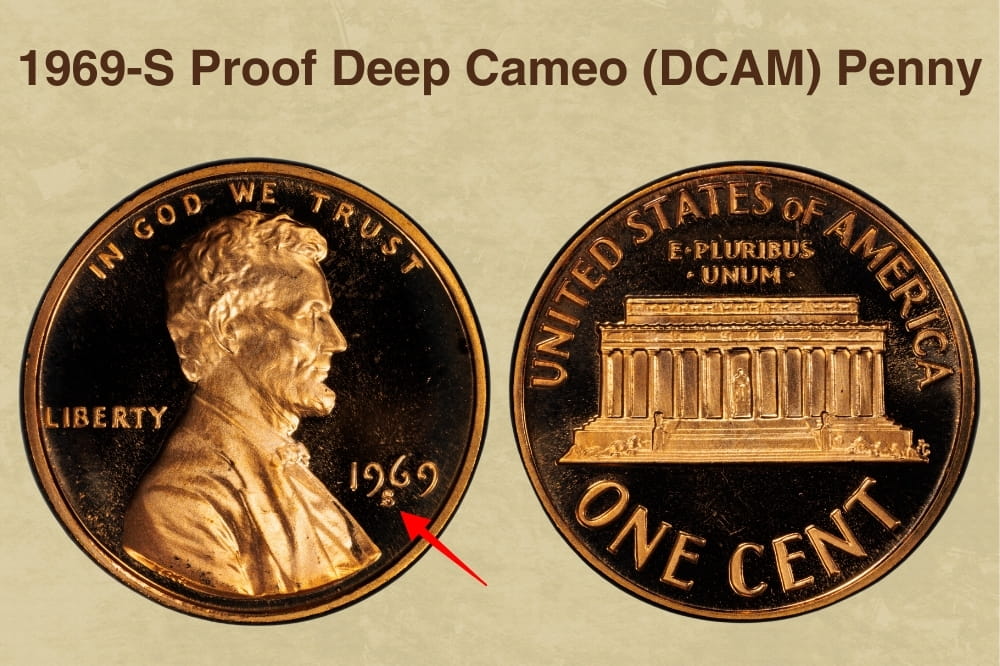 1969-S Proof Deep Cameo (DCAM) Penny Value