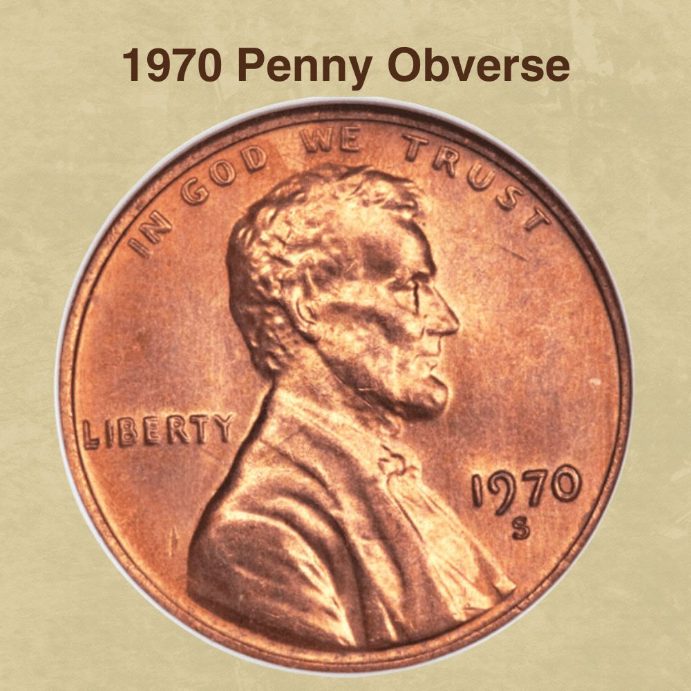 1970 Penny Obverse