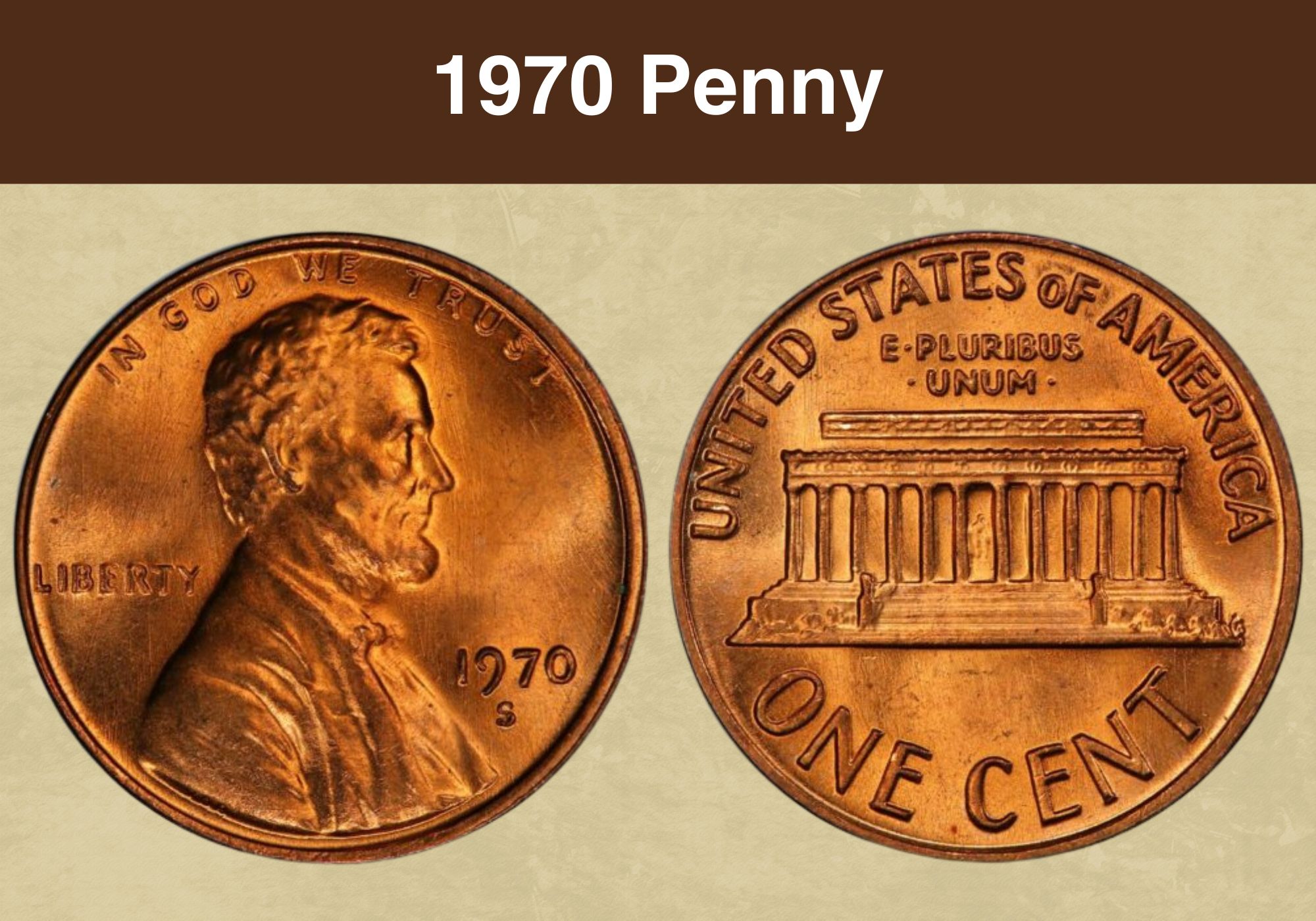 1970 Penny Coin Value Price Chart Error List History Varieties