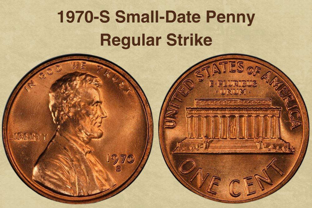 1970-S Small-Date Penny Regular Strike
