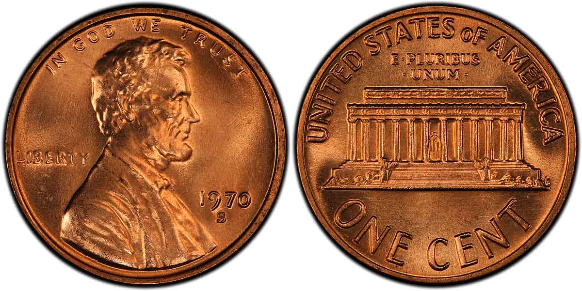 1970-S Small Date Penny