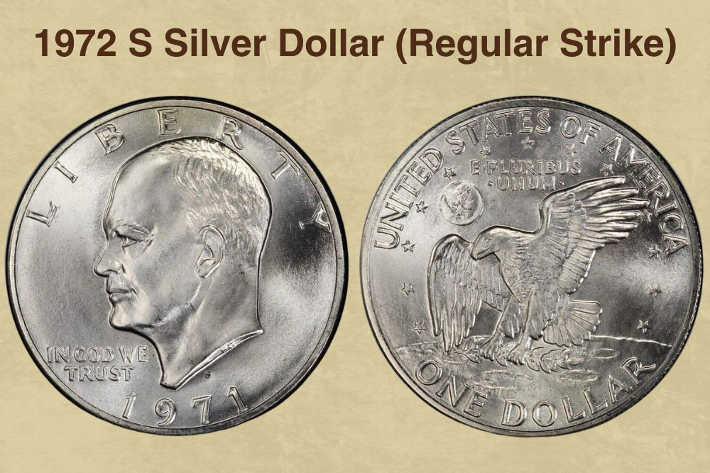 1972 S Silver Dollar (Regular Strike)
