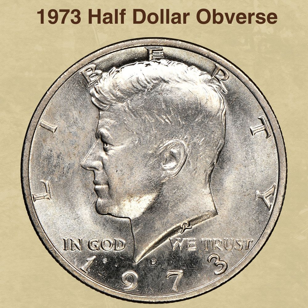 1973 Half Dollar Obverse