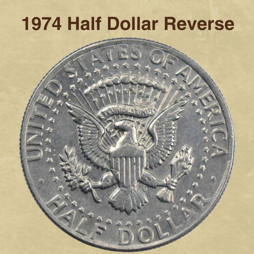 1974 Half Dollar Reverse