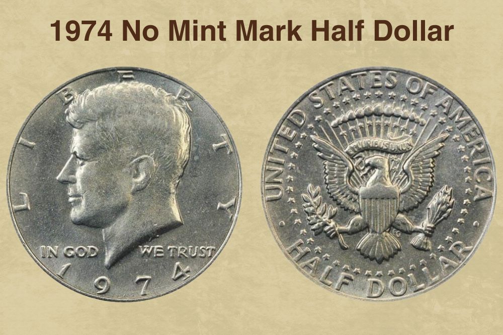 1974 No Mint Mark Half Dollar