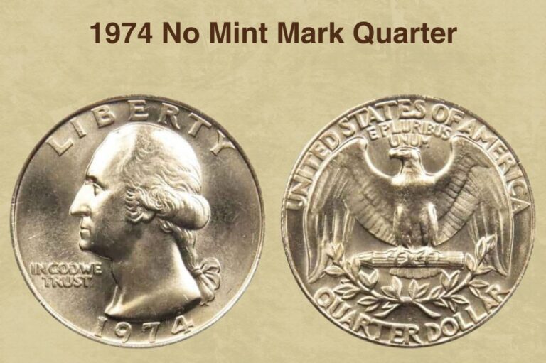 Stunning 1974 No Mint Mark Quarter Photos