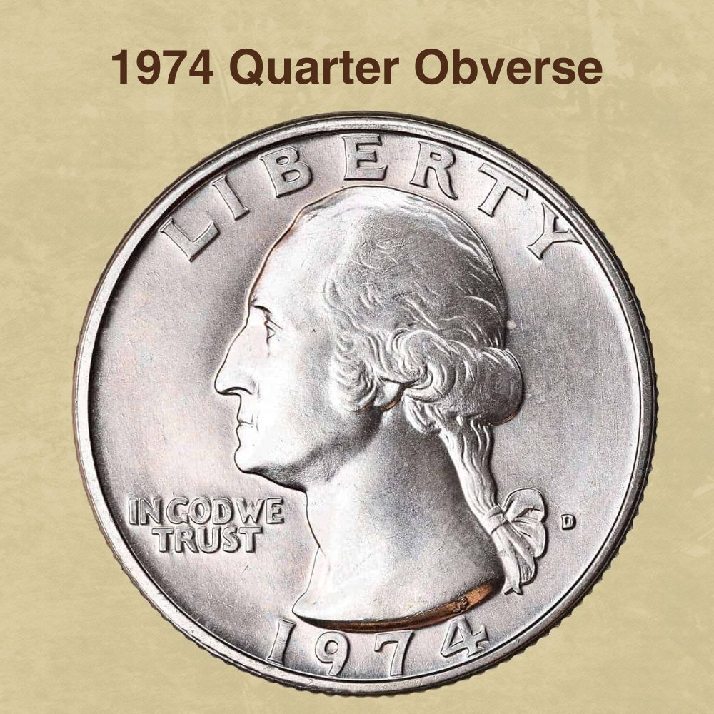 1974 Quarter Obverse