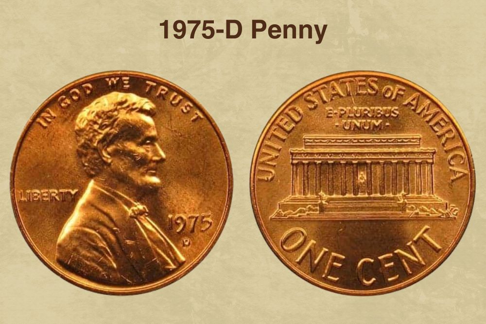 1975-D Penny