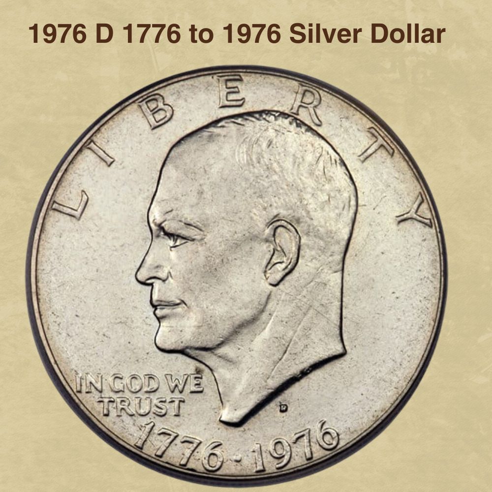 1976 D 1776 to 1976 Silver Dollar