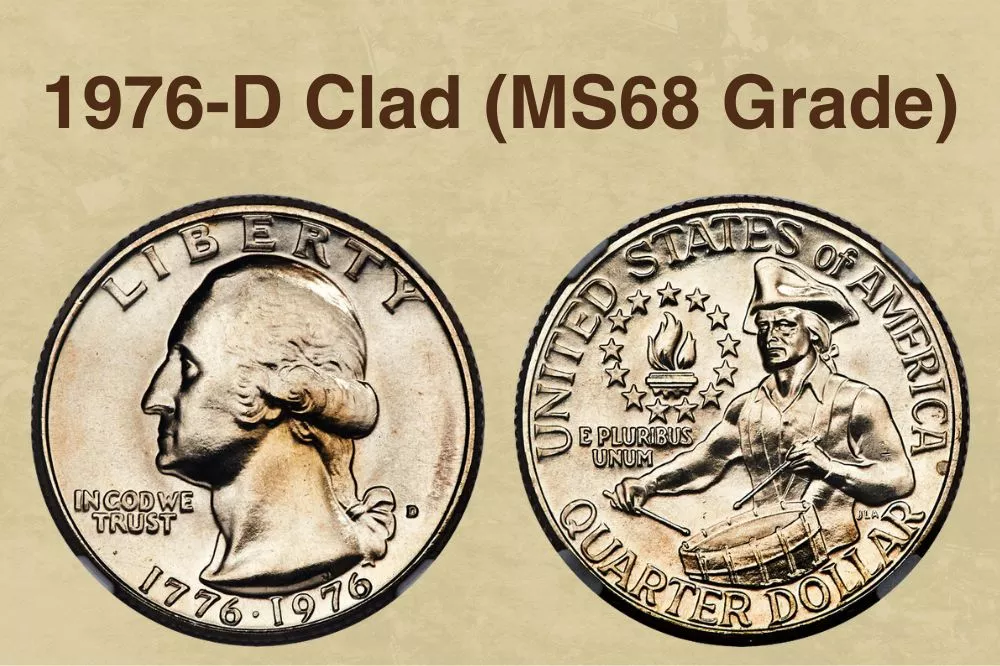 1976-D Clad (MS68 Grade)