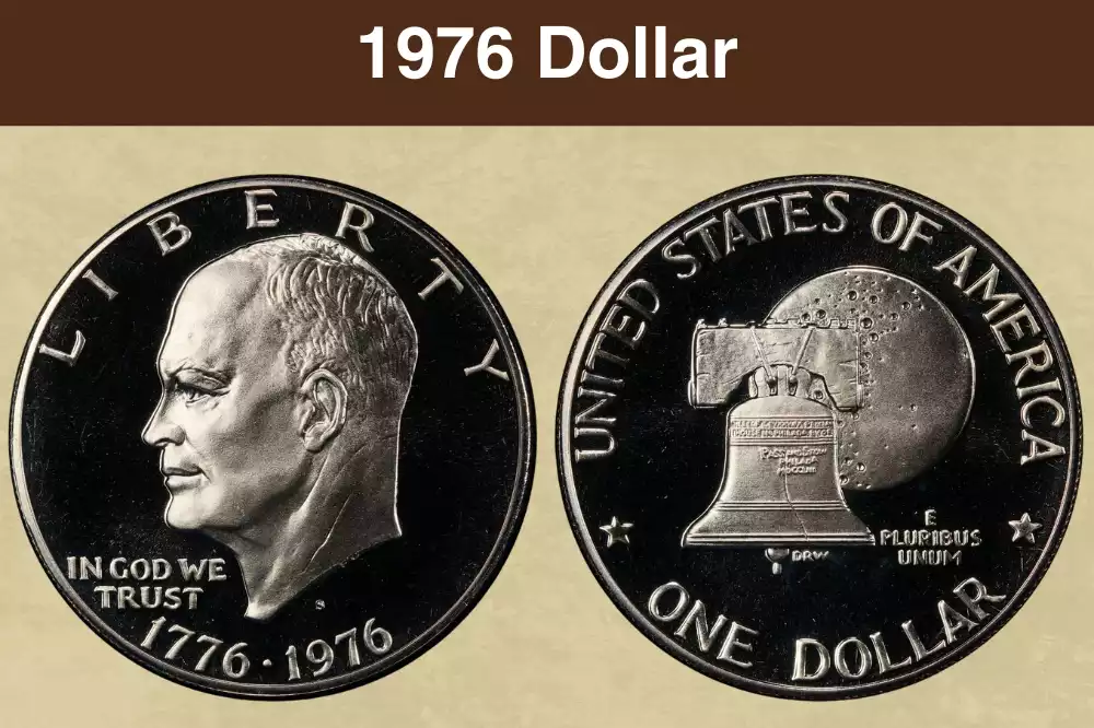 1976 Silver Dollar Coin Value (Errors List, 