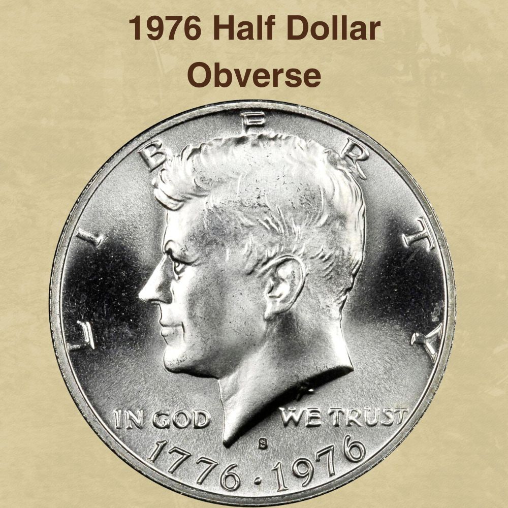 1976 Half Dollar Obverse