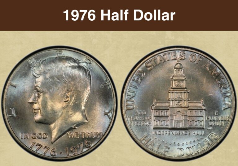 1976 Half Dollar Value (Price Chart, Error List, History & Varieties)