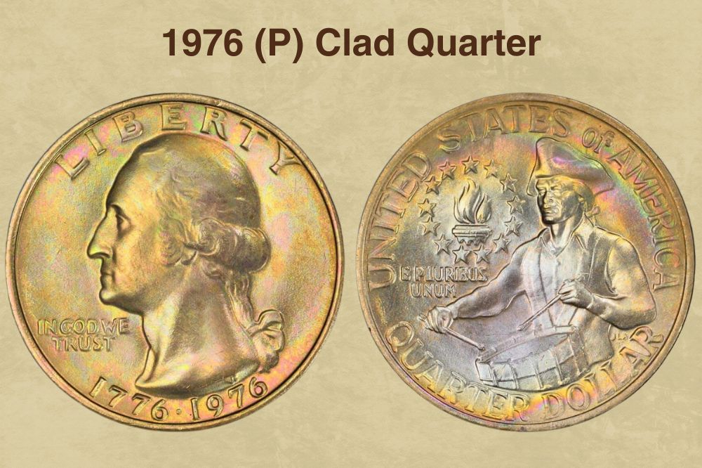 1976 (P) Clad Quarter