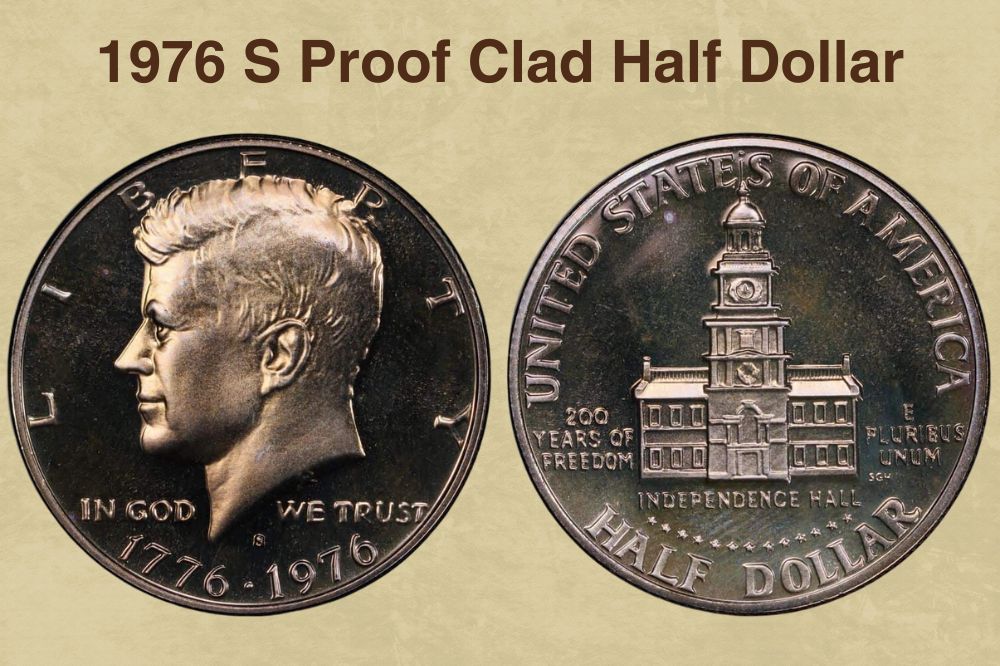 1976 S Proof Clad Half Dollar