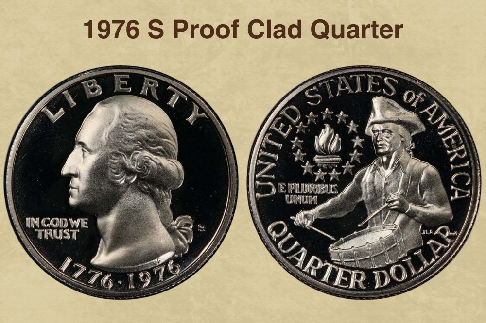 1976 S Proof Clad Quarter