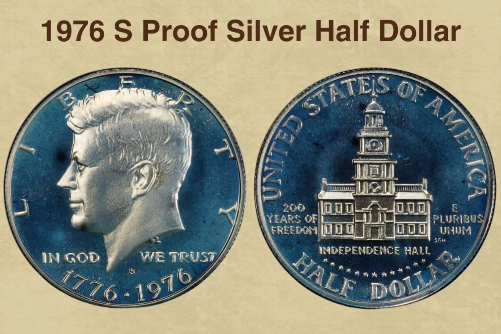 1976 S Proof Silver Half Dollar