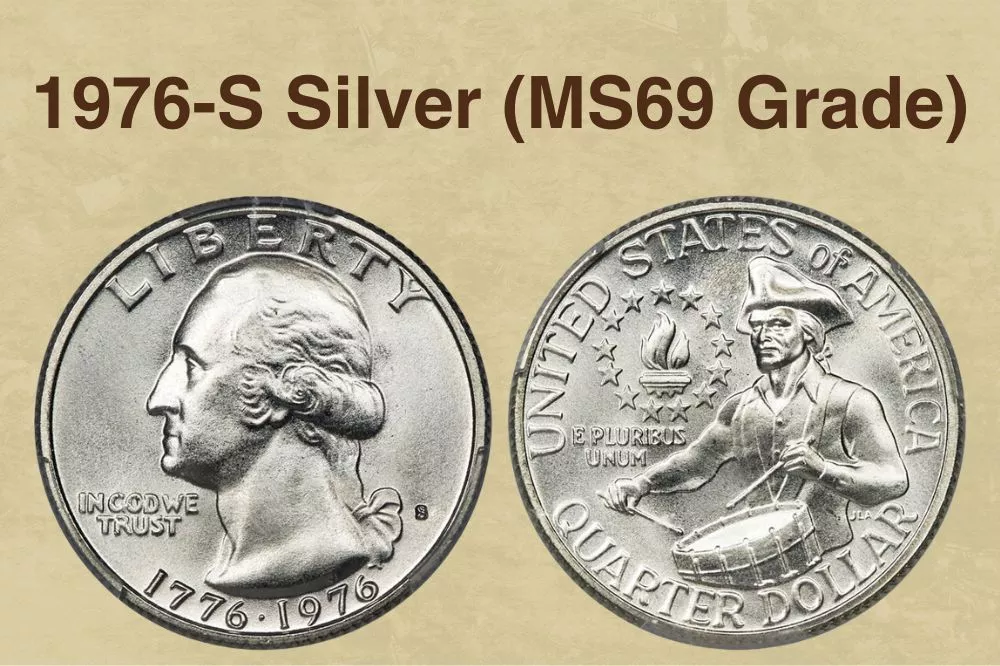 1976-S Silver (MS69 Grade)