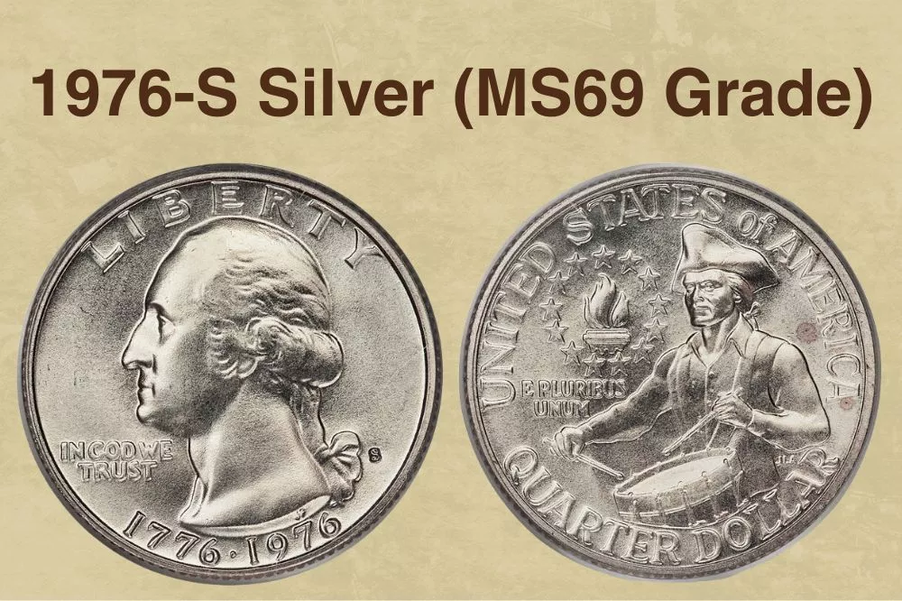 1976-S Silver (MS69 Grade)