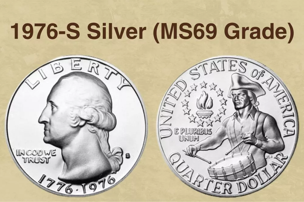 1976-S Silver (MS69 Grade)