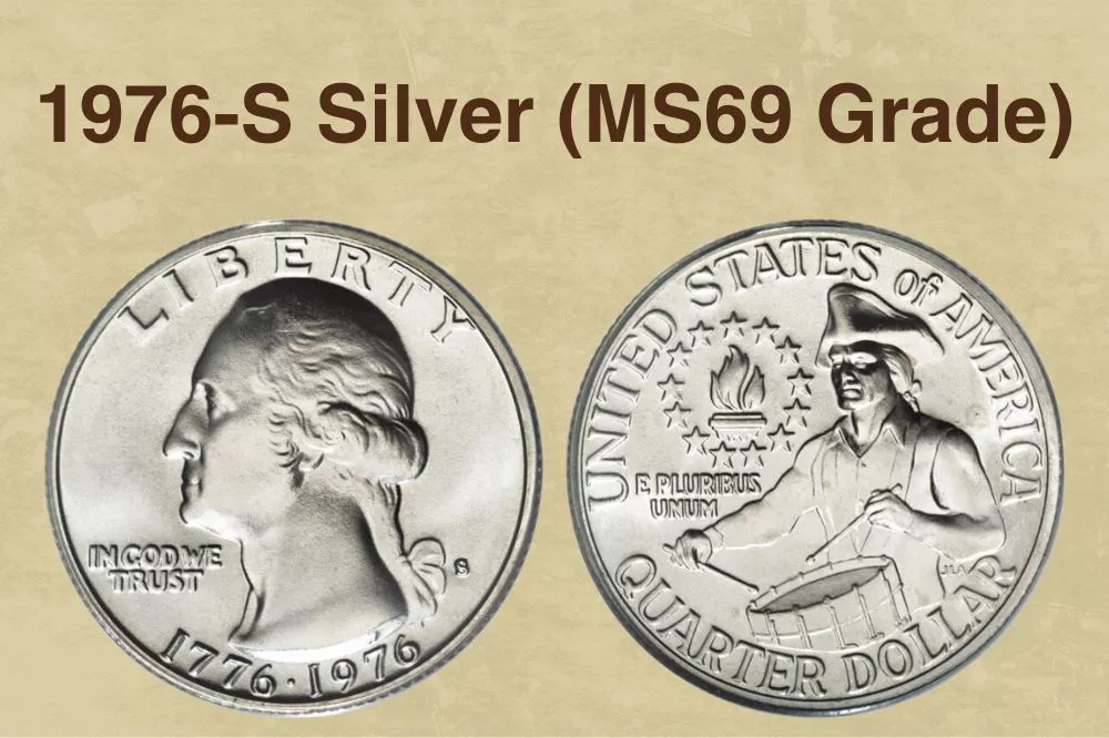 1976-S Silver (MS69 Grade)