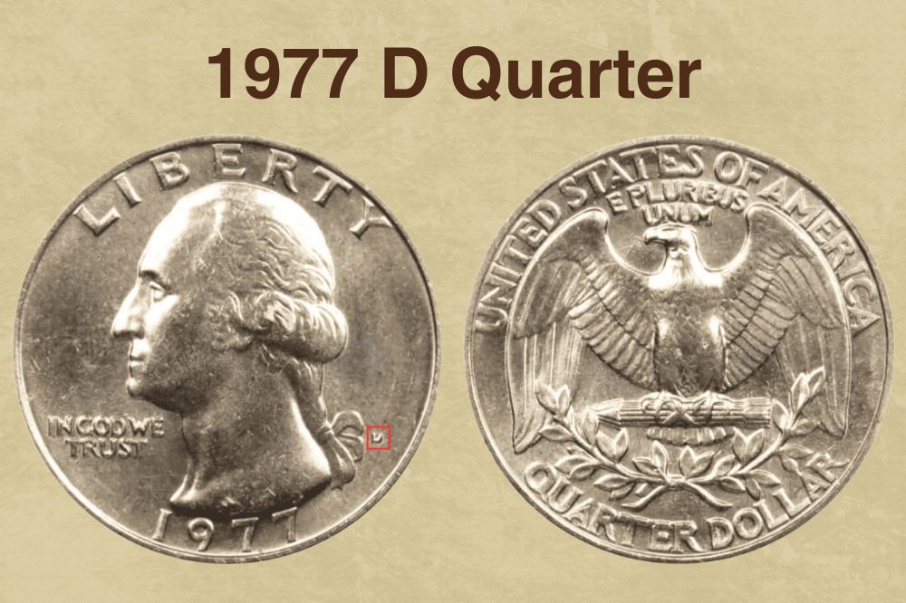 1977 D Quarter