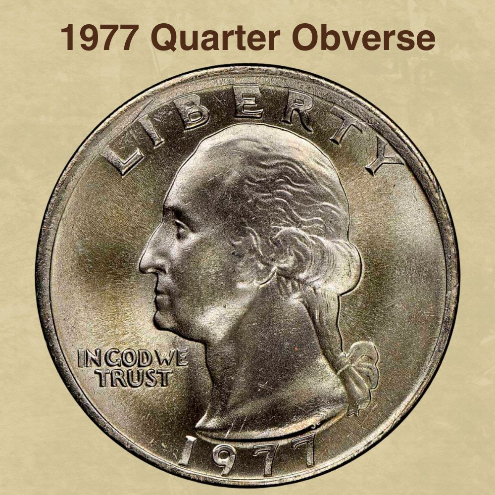 1977 Quarter Obverse