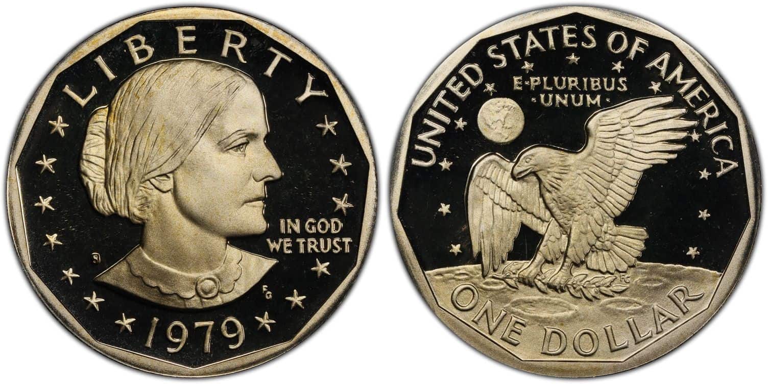 1979 Susan B Anthony Dollar Coin Value (Price Chart, Error List, History)