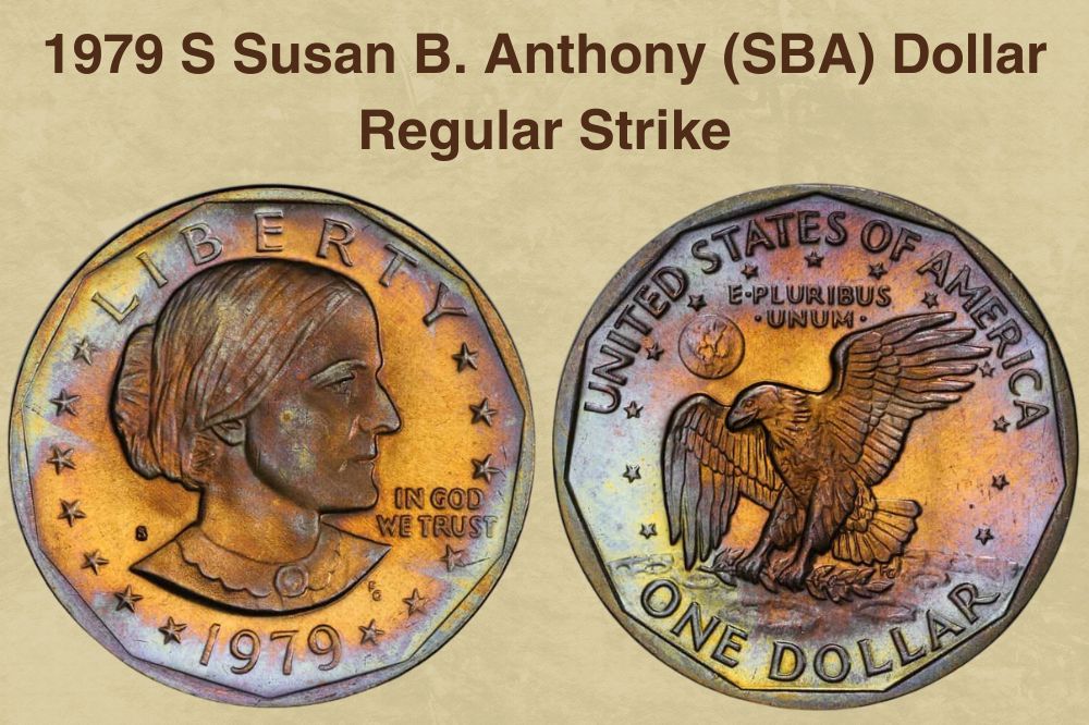 1979 S Susan B. Anthony (SBA) Dollar Regular Strike