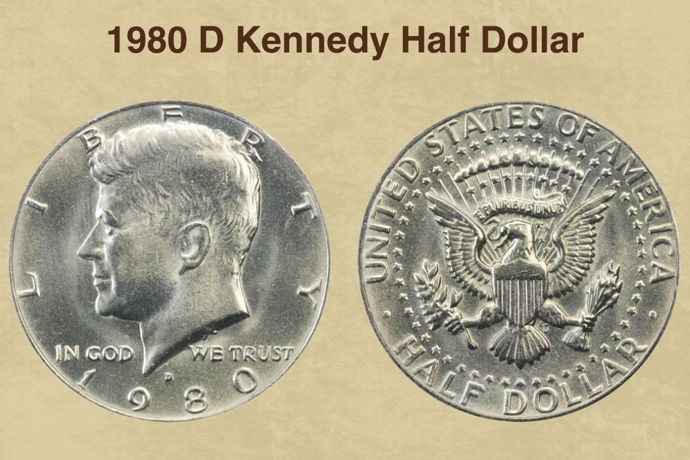 1980 D Kennedy Half Dollar