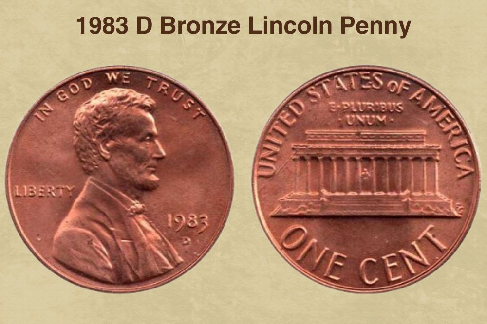 1983 D Bronze Lincoln Penny